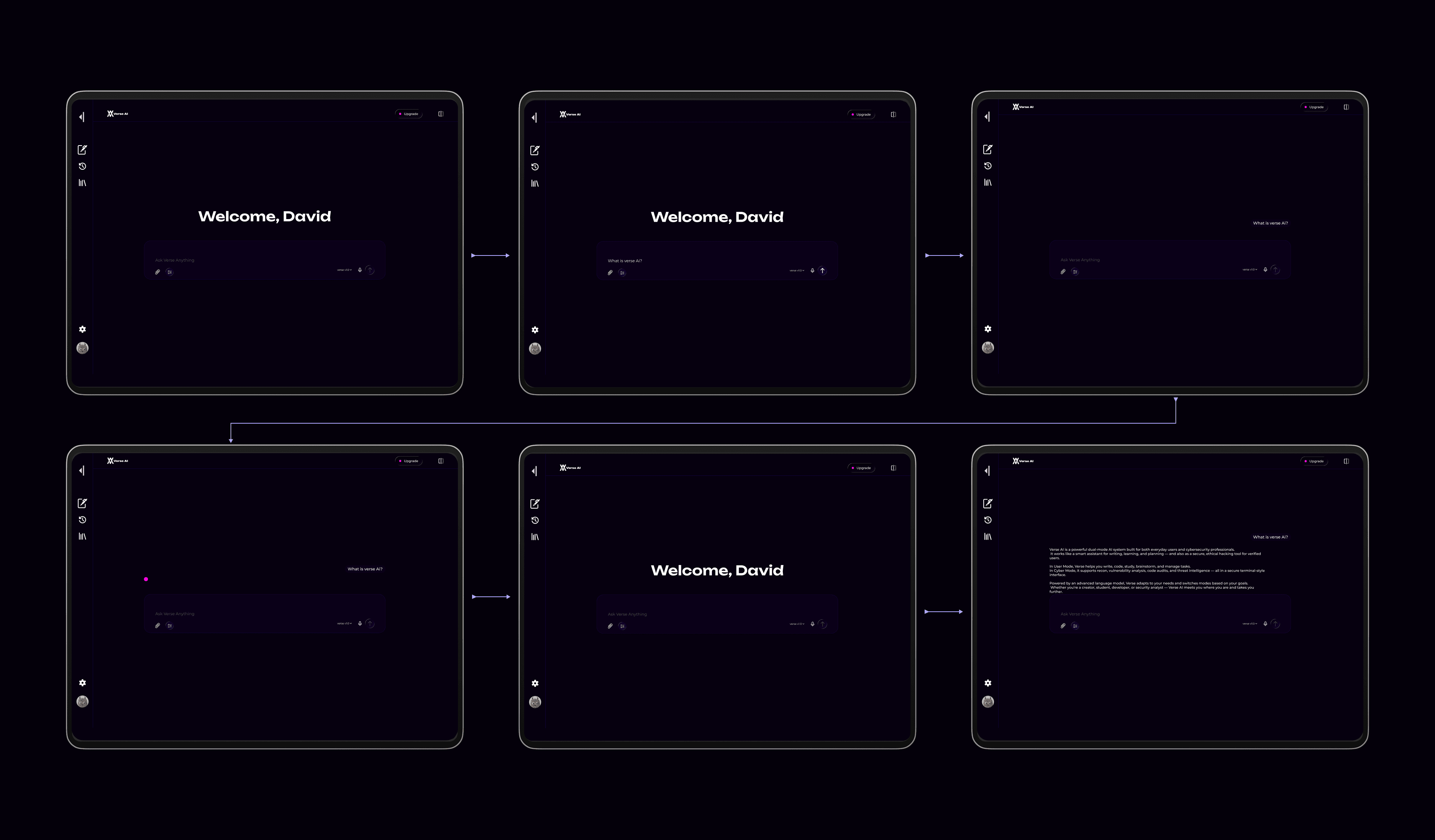 VerseAI Chat Interface preview